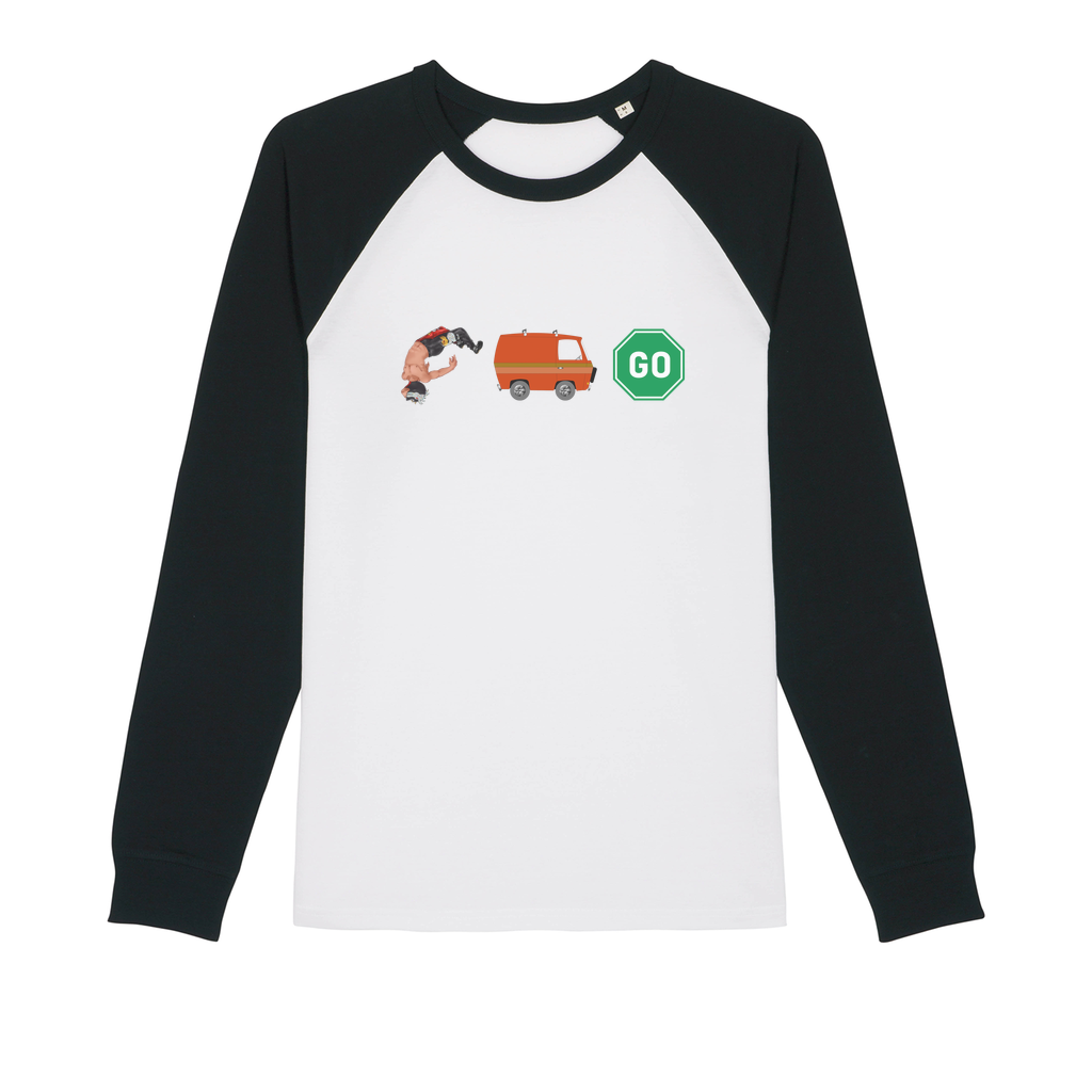 "You Can't Stop" Aerial Van Go - USA Premium Raglan Long Sleeve Shirt