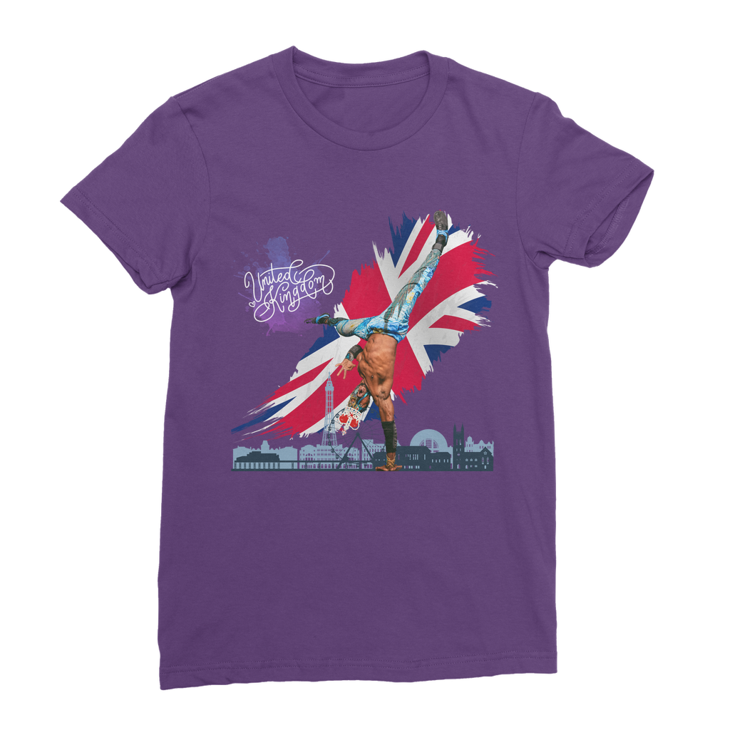 "Van Go to UK" - Aerial Van Go Women's Wear T-Shirt