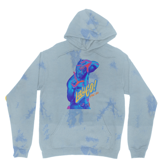 "Let's Go Van Go - Aerial Van Go Tie Dye Hoodie