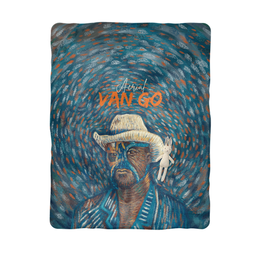 "Self Portrait" - Aerial Van Go (USA) Baby Blanket