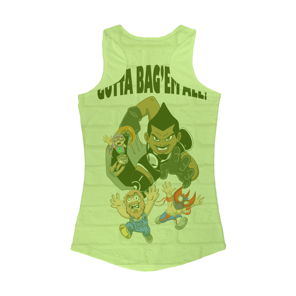 MR. Grim "Gotta Bag Em All" Women's Activewear Tank Top