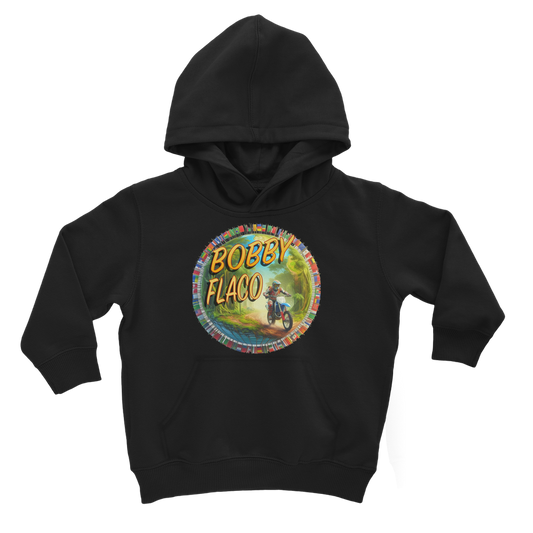 "Bike the World" Bobby Flaco - USaA Youthwear Hoodie