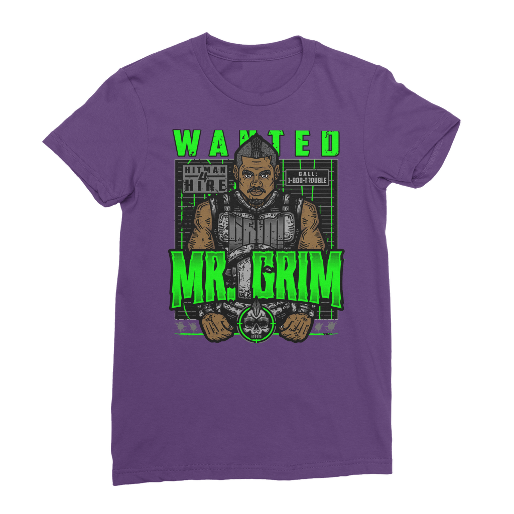 MR. Grim "Wanted" Women's Wear T-Shirt