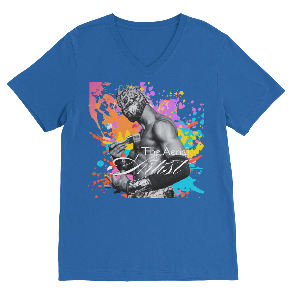 "THE Artist" - Aerial Van Go Unisex V Neck Tee