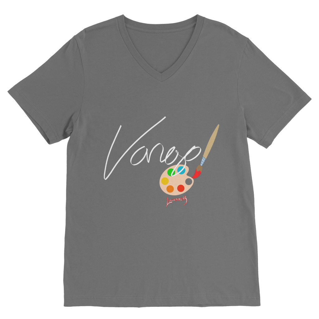 Aerial Van Go (USA) "Siggy" V Neck Tee