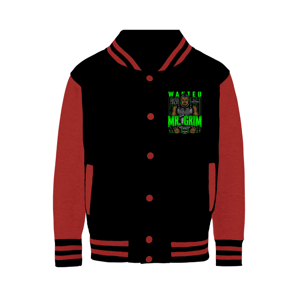 MR. Grim "Wanted" Varsity Jacket