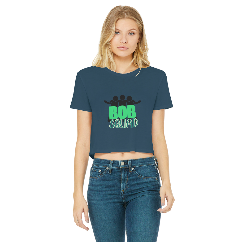 "Bob Squad" - Bobby Flaco -USA Women's Wear Crop Top