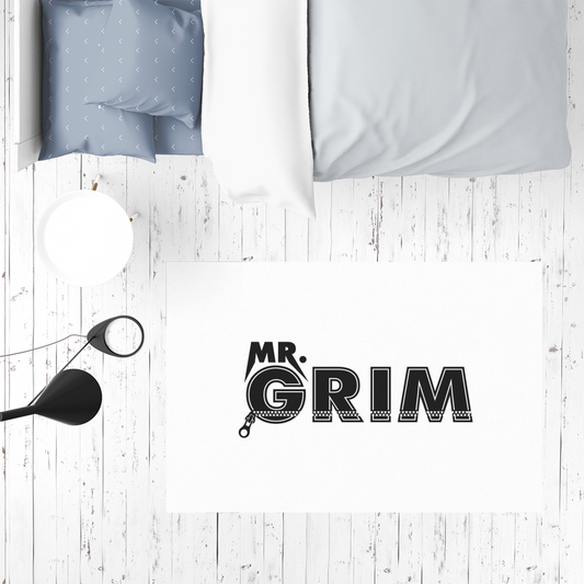 MR. Grim "Zipped Up" Decorative Floor Mat