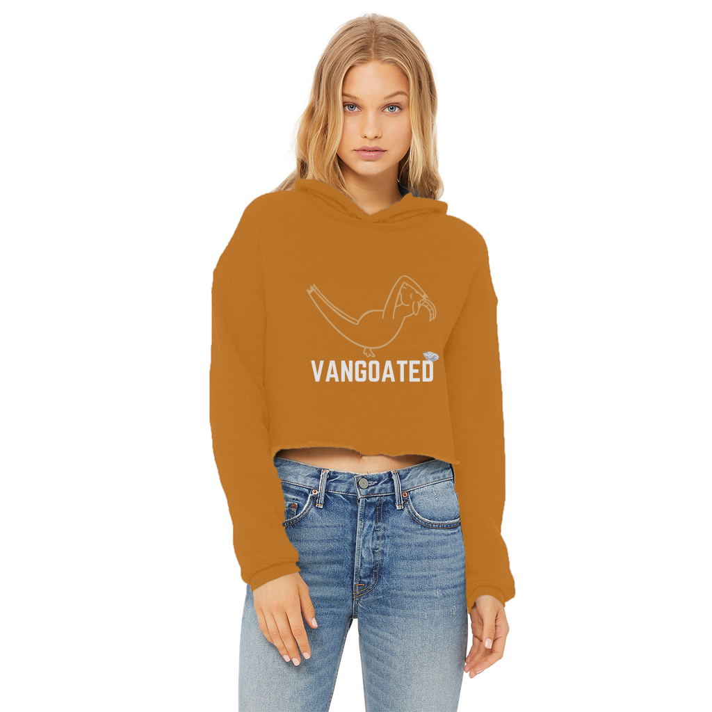 Vangoated Women's Wear Crop Top Hoodie