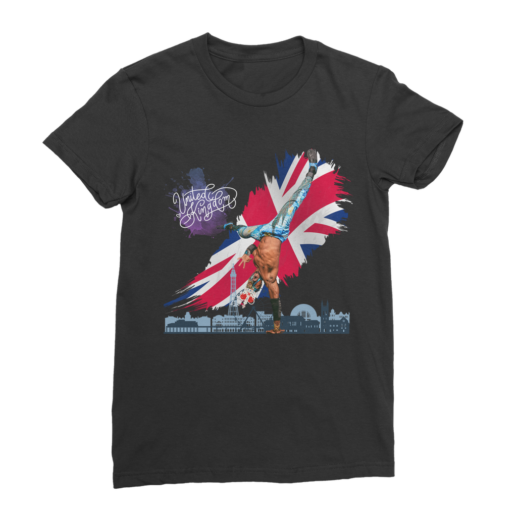 "Van Go to UK" - Aerial Van Go Women's Wear T-Shirt