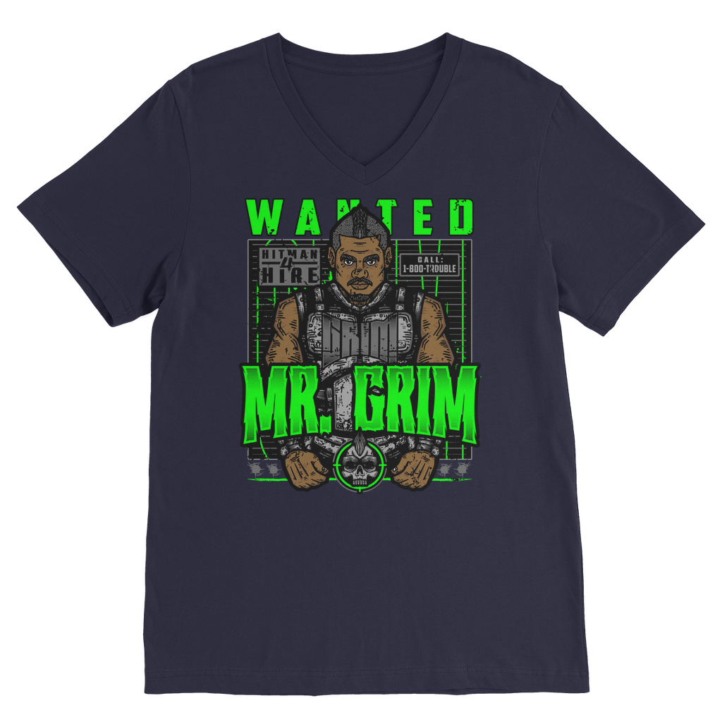 MR. Grim "Wanted" V Neck Tee