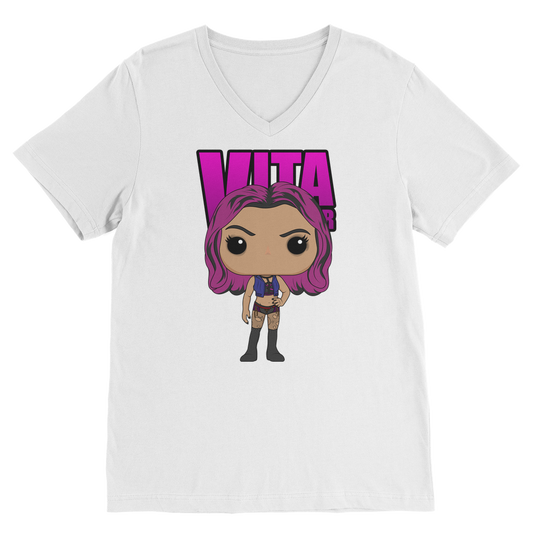 Vita Vonstarr (USA) "Lil Vita" V Neck Tee