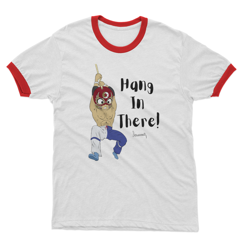 Shynron (USA) "Hang in There" Ringer Tee