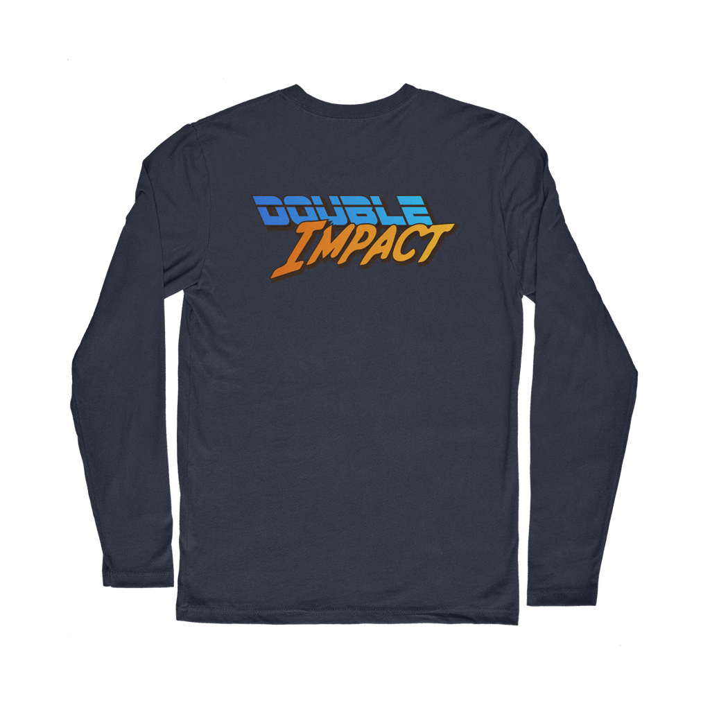 Double Impact (USA) "Comic Attack" Unisex Long Sleeve Tee