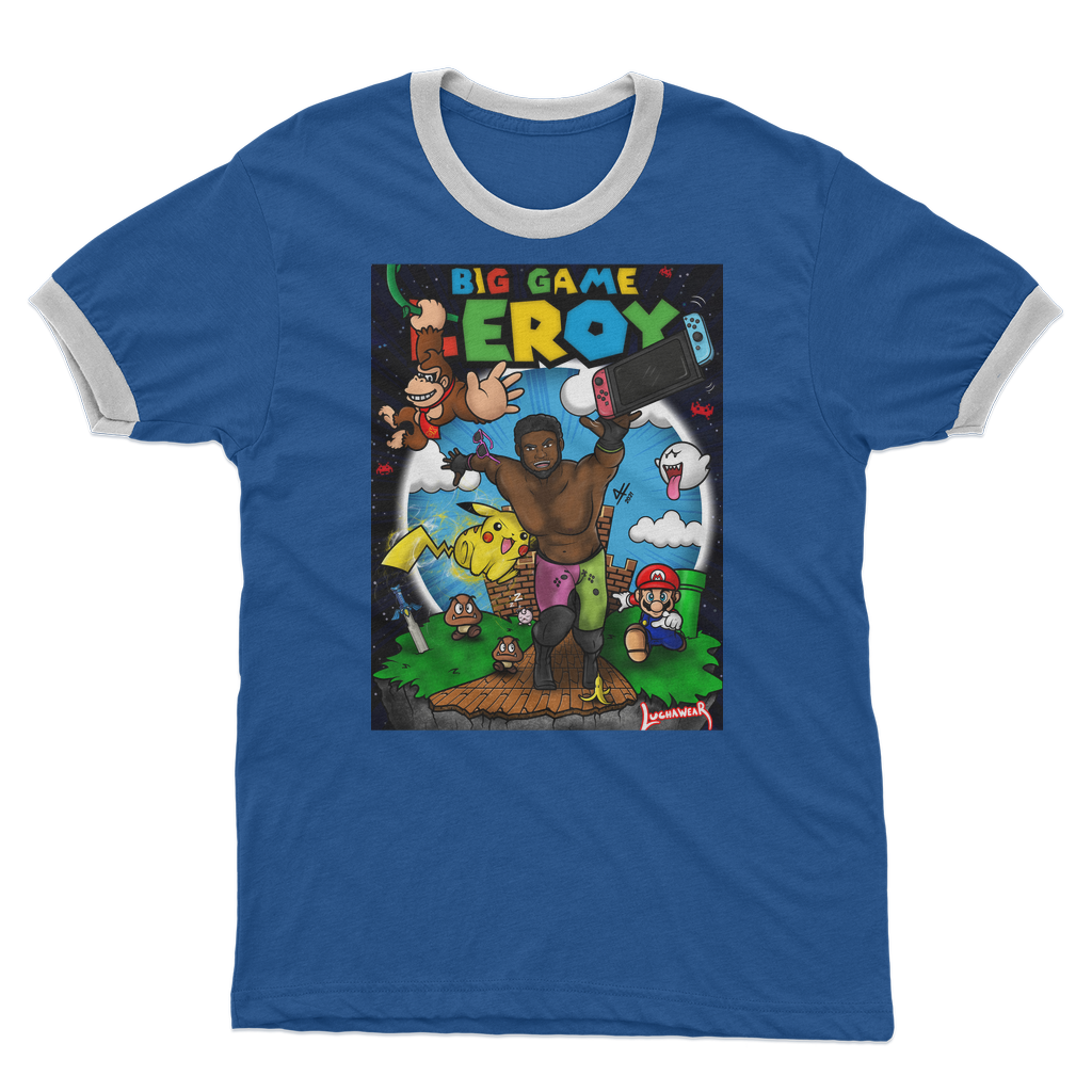 Get your game on! (USA) "Leroy Green" Ringer Tee