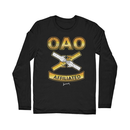 Over All Obstacles (USA) "Coat of Arms" Unisex Long Sleeve Tee