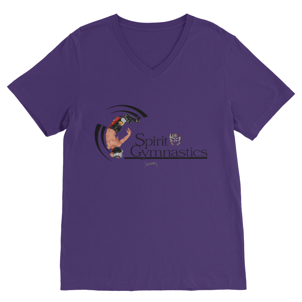 Spirit Gymnastics (USA) "Zenshi" V Neck Tee