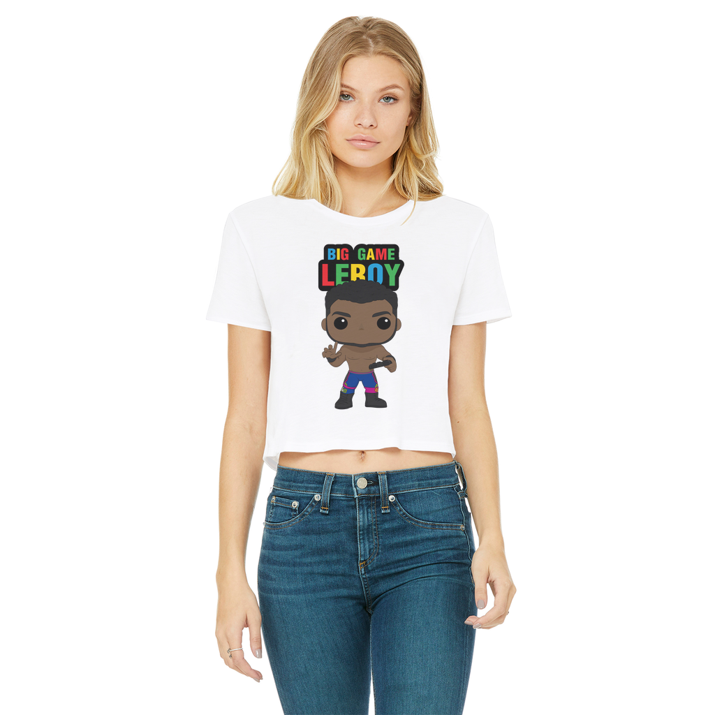 Big Game Leroy (USA) "Lil Leroy" Women's Wear Crop Top