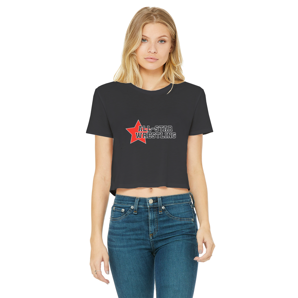 All Star (USA) "All Star Wrestling" Women's Wear Crop Top