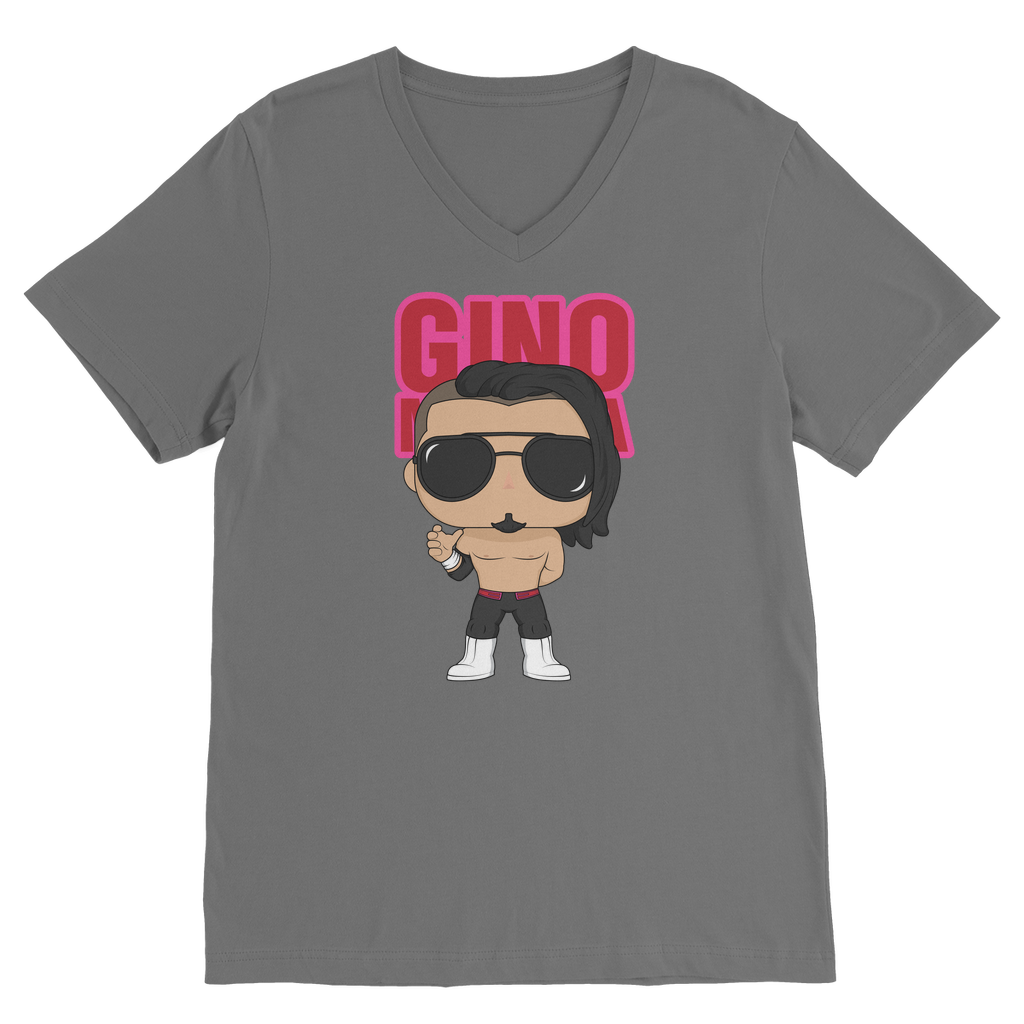 Gino Medina (USA) "Lil Gino" V Neck Tee