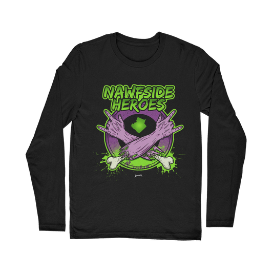 Nawfside Heroes (USA) "Coat of Arms" Unisex Long Sleeve Tee