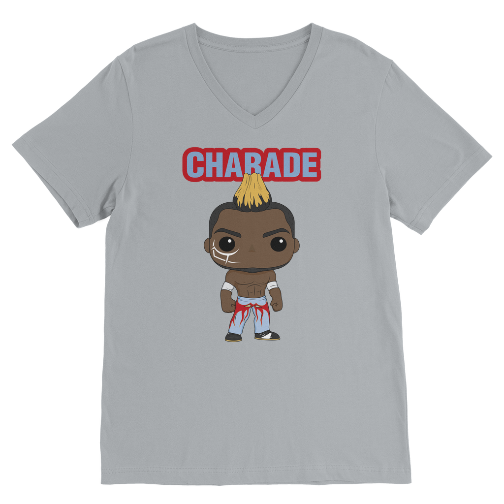 Charade (USA) "Lil Charade" V Neck Tee