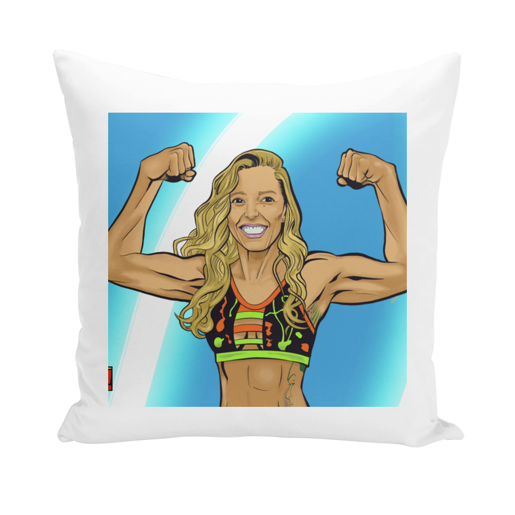 Dani Mo (USA) "Muscles" Throw Pillow