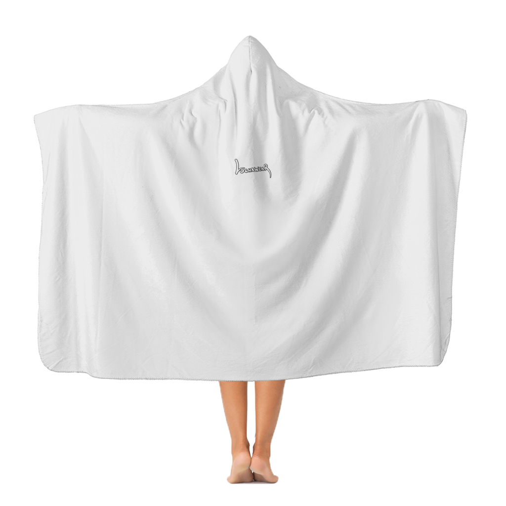 Lucha Times (White) Hooded Blanket