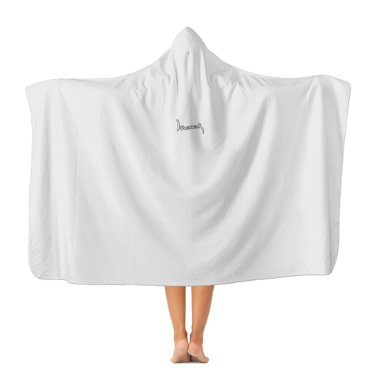 Lucha Times (White) Hooded Blanket