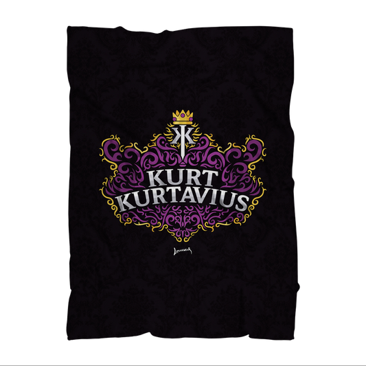 Kurt Kurtavious (USA) "Royalty " Throw Blanket