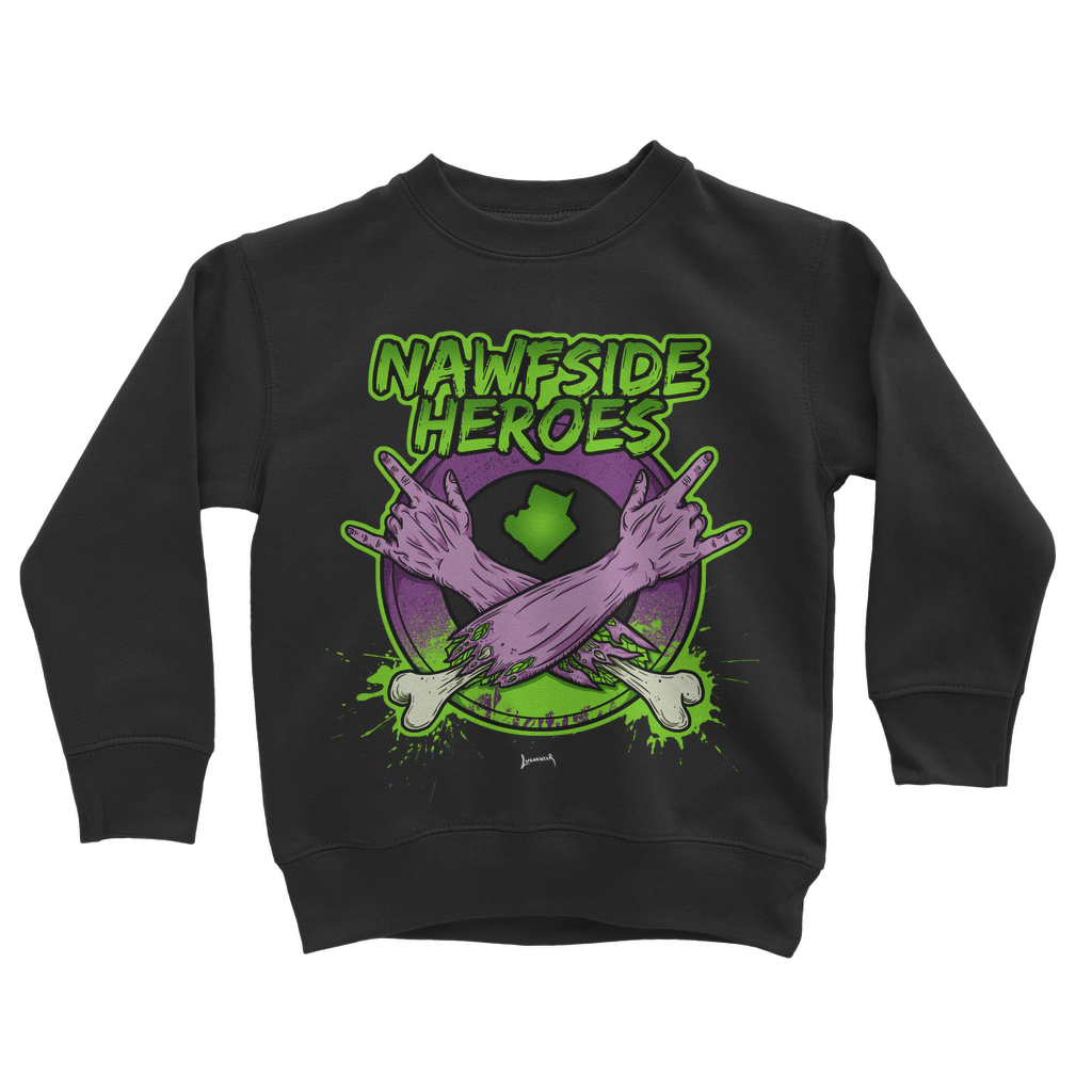 Nawfside Heroes (USA) "Coat of Arms" Youthwear Sweatshirt