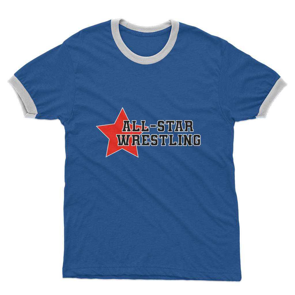 All Star (USA) "All Star Wrestling" Ringer Tee
