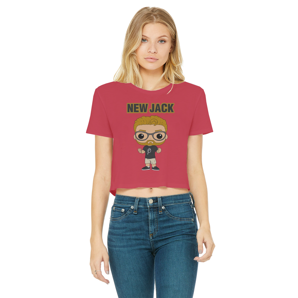 Jack Purcellink (USA) "Lil Jack" Women's Wear Crop Top