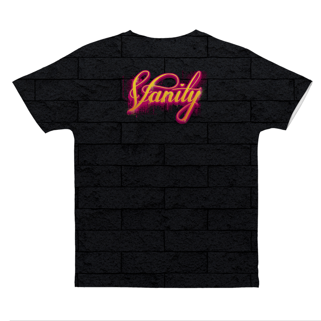 Vanity (USA) "Graffiti Portrait" Unisex Designer Tee