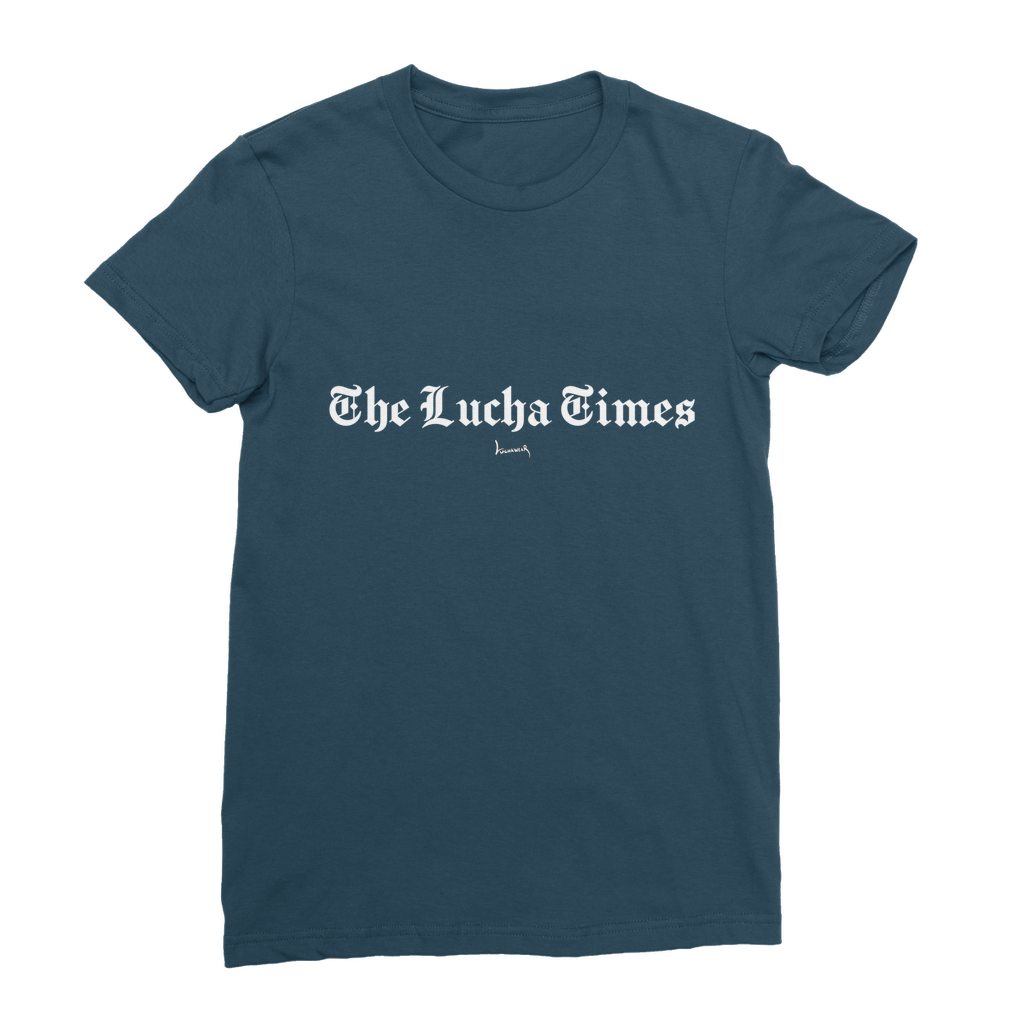 Lucha Times (White) Women's Wear T-Shirt