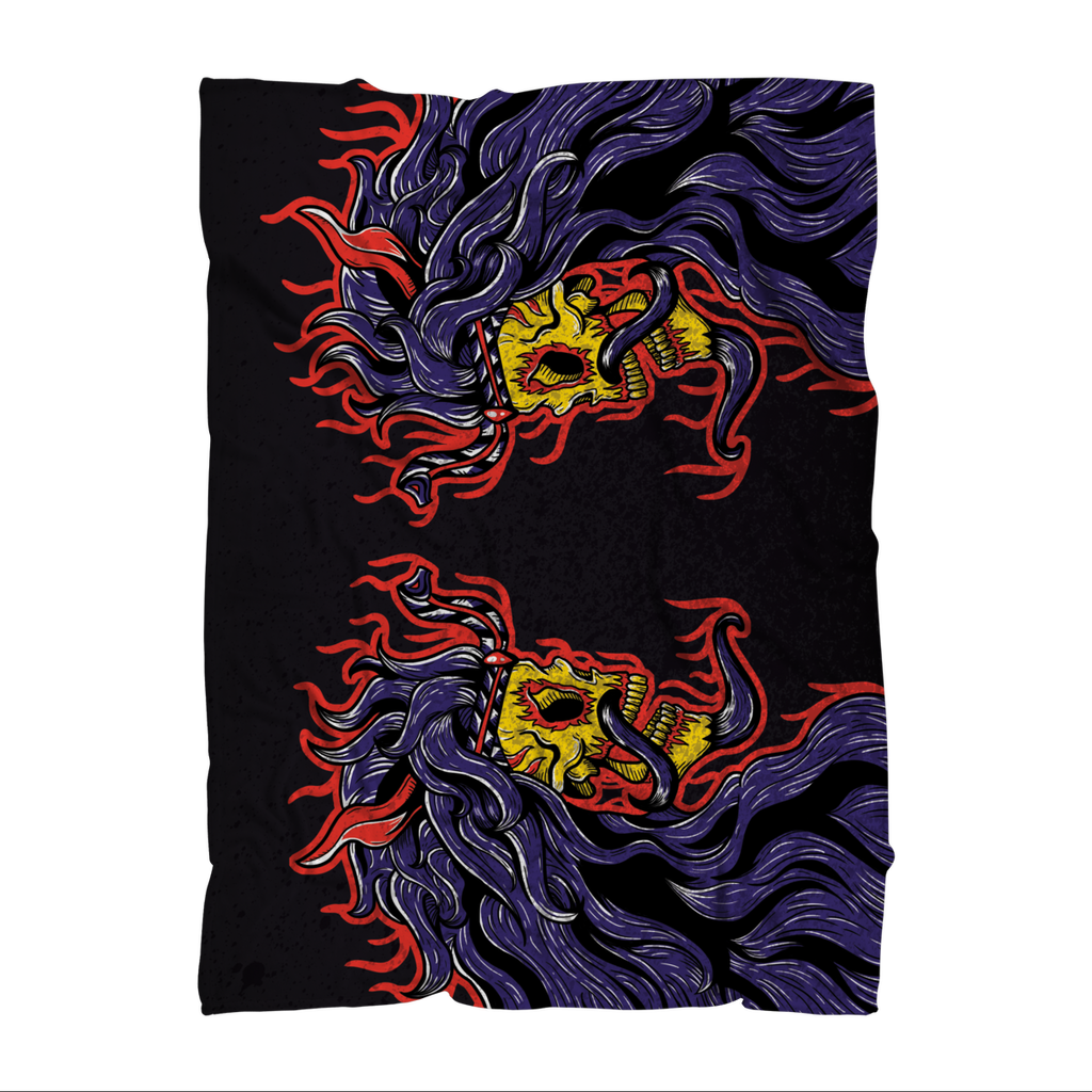 Supay (BOL) "Dual Demons" Throw Blanket