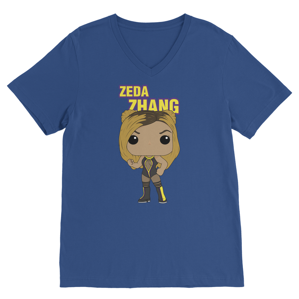 Zeda Zhang (USA) "Lil Zeda" V Neck Tee