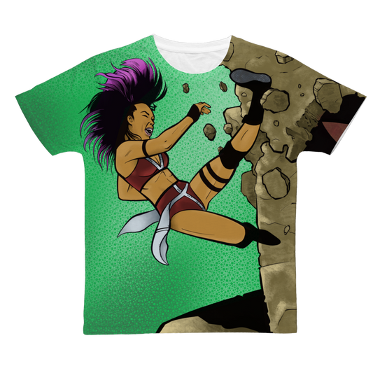 Zeda Zhang (USA) "Kick" Unisex Designer Tee