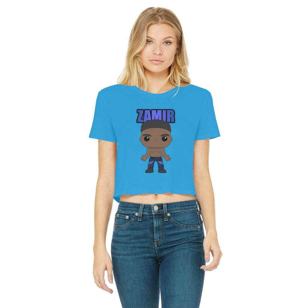 Zamir Zuriel (USA) "Lil Zamir" Women's Wear Crop Top