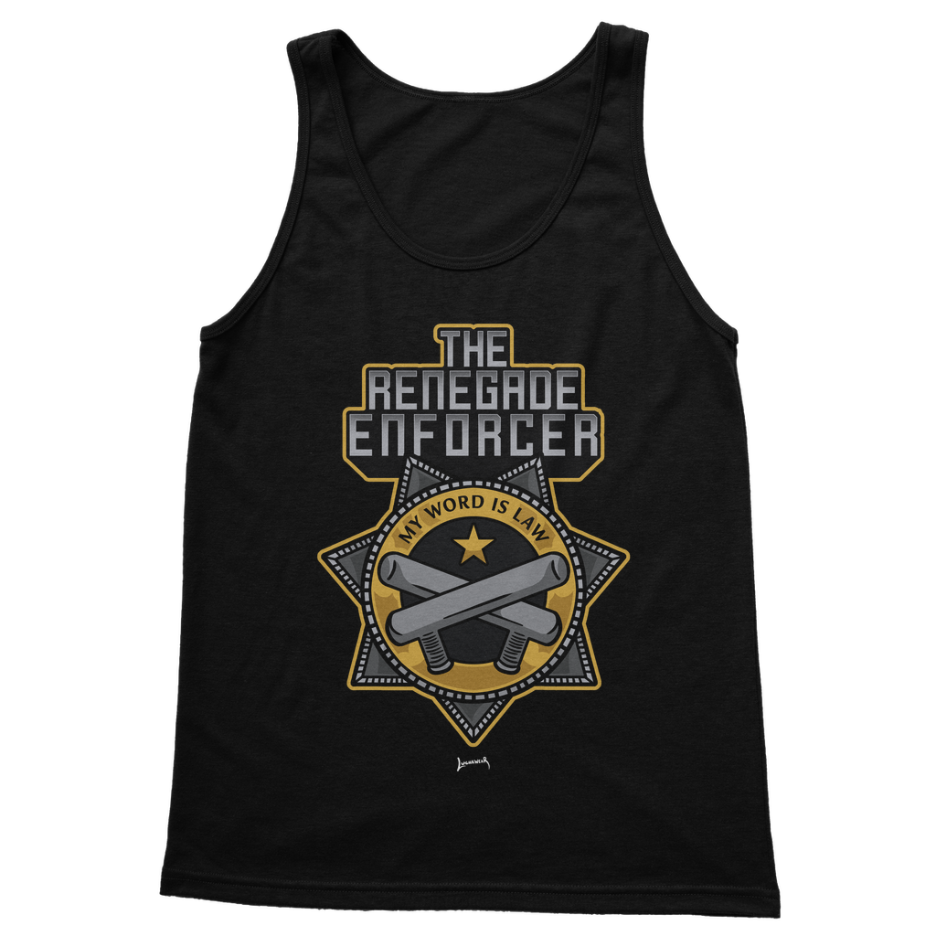 Renegade Enforcer (USA) "My Word is Law" Classic Vest Top