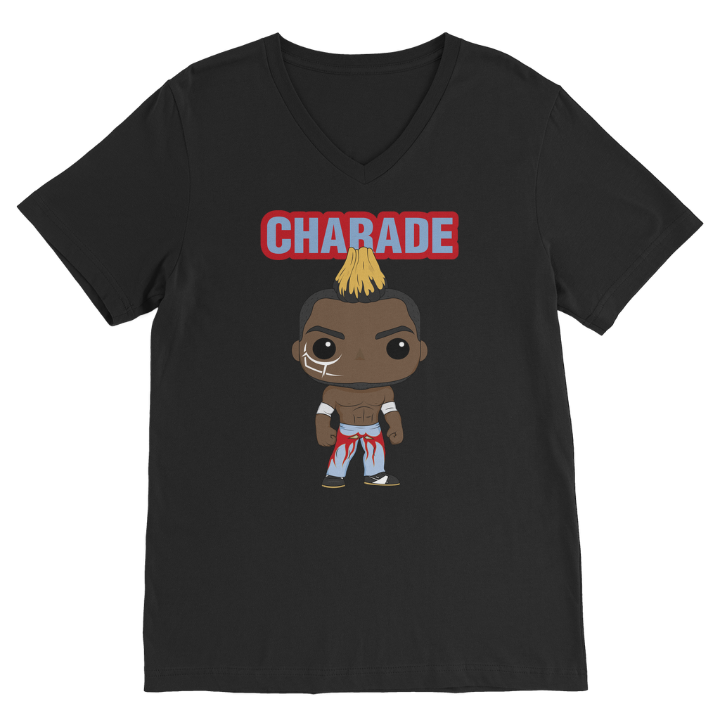 Charade (USA) "Lil Charade" V Neck Tee