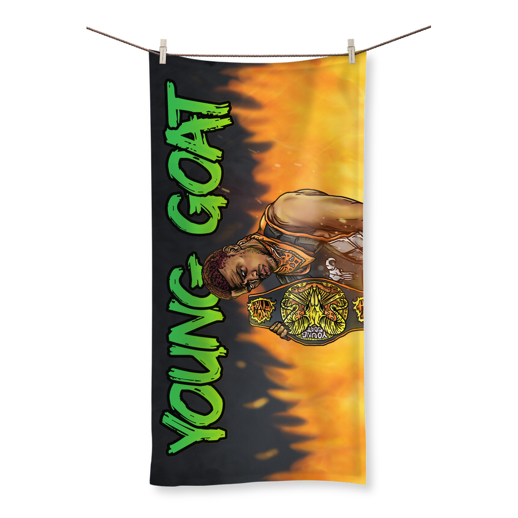 Myron Reed (USA) "Young Goat" Home and Beach Towel