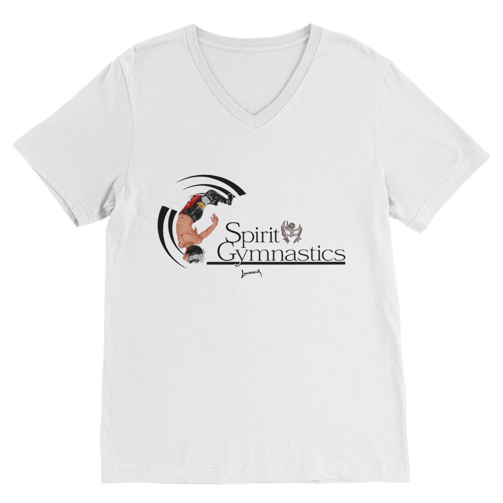 Spirit Gymnastics (USA) "Zenshi" V Neck Tee