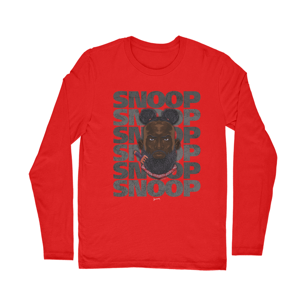 Snoop Strikes (USA) SNOOP Unisex Long Sleeve Tee