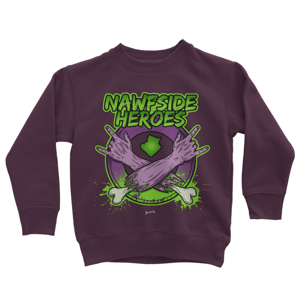 Nawfside Heroes (USA) "Coat of Arms" Youthwear Sweatshirt