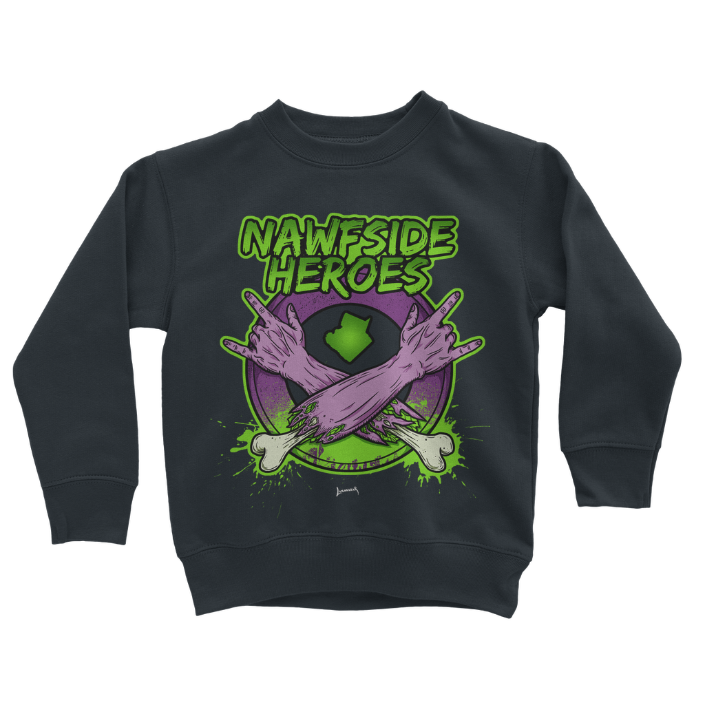 Nawfside Heroes (USA) "Coat of Arms" Youthwear Sweatshirt