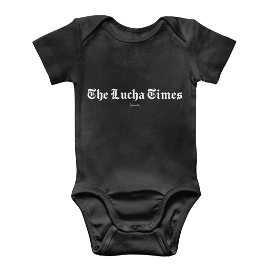 Lucha Times (White) Baby Onesie