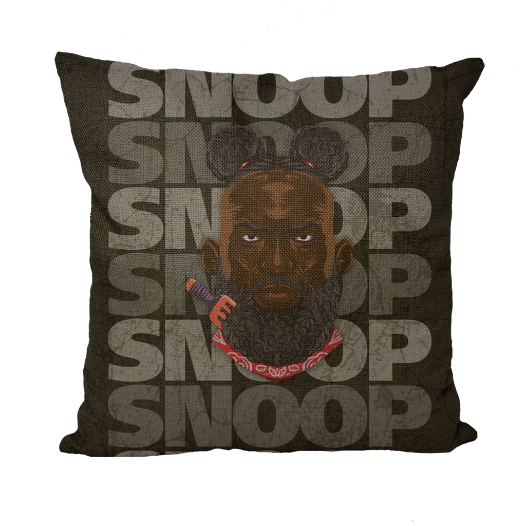 Snoop Strikes (USA) SNOOP Throw Pillow