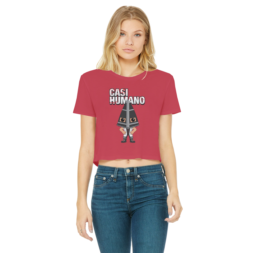 Casi Humano (CHL) "Lil Casi Humano" Women's Wear Crop Top