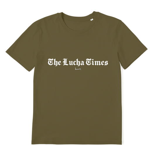 Lucha Times (White) Premium Organic Unisex Tee